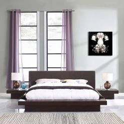 Budget 🎁 Modway Freja Platform Bed With Nightstands - Queen 😉 -Beds Shop scaleEEI1460