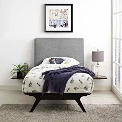 Promo ✔️ Queen Modway Tracy 3 Piece Upholstered Platform Bed ⌛ -Beds Shop scaleEEI1716