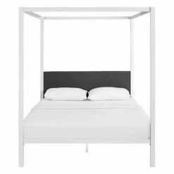 Brand new 😀 Modway Raina Queen Canopy Bed Frame 👍 -Beds Shop scaleEEI1874
