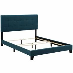 Budget 👍 King Modway Amira Upholstered Panel Bed ✨ -Beds Shop scaleEEI2392
