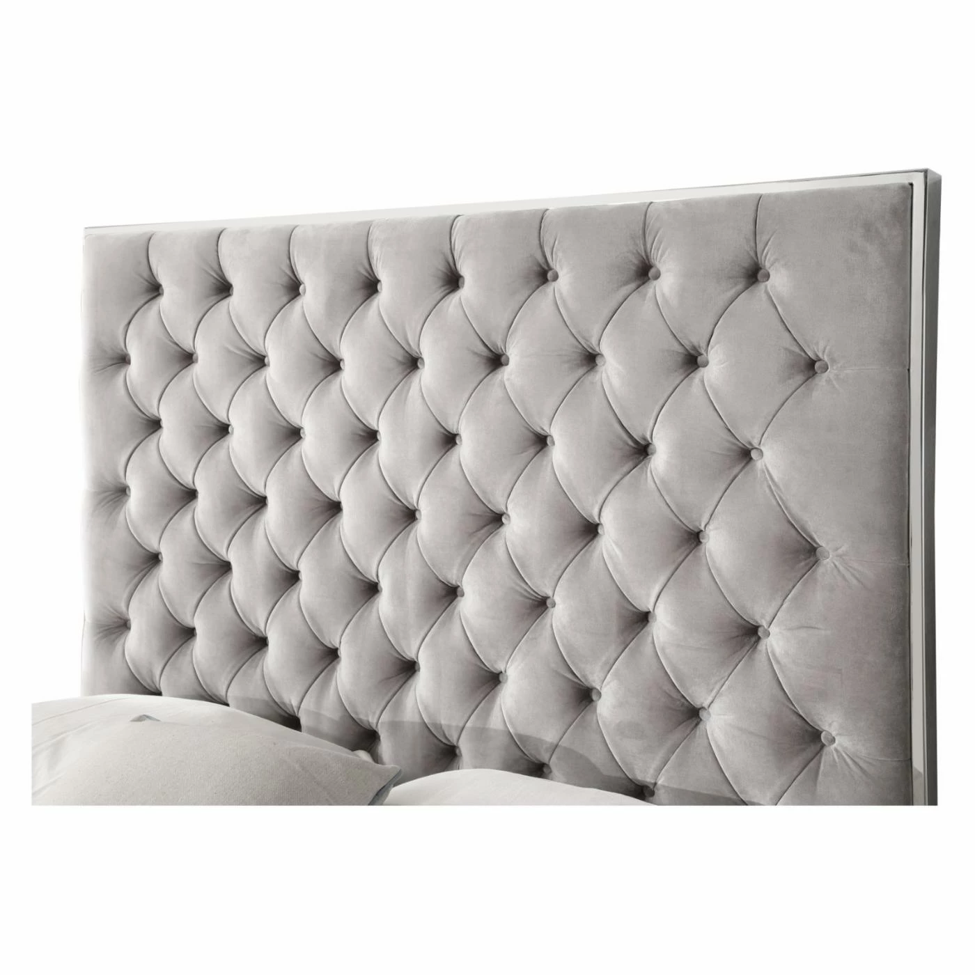 Top 10 π Wallace & Bay California King Wallace & Bay James Silver Gray Button Tufted Panel Bed π 7 Top 10 π Wallace & Bay California King Wallace & Bay James Silver Gray Button Tufted Panel Bed π - Image 5