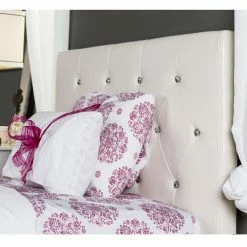 Deals ⌛ California King Furniture Of America Avara Rhinestone Tufted Platform Bed ✨ -Beds Shop scaleENLB1267