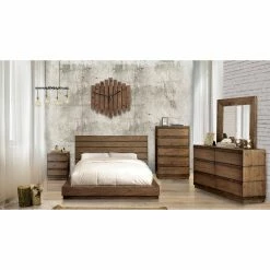 Discount 🔥 California King HN Home Hillsboro Modern Farmhouse Platform Bed ❤️ -Beds Shop scaleENLB2955
