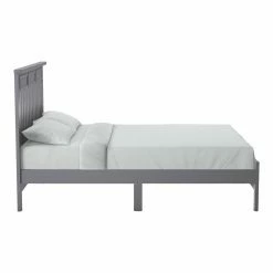 Best reviews of ✔️ Full/Double Furniture Of America Lowder Traditional Slatted Platform Bed - Gray 👏 -Beds Shop scaleENLB5569