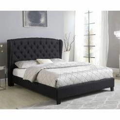 Cheapest 😍 Best Master Furniture Jackman Platform Bed - California King - Black 🔔 -Beds Shop scaleFIRR316
