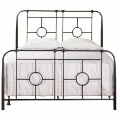 Promo ✔️ Hillsdale Furniture King Hillsdale Trenton Metal Bed ✔️ -Beds Shop scaleHL4579