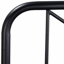 Budget ✔️ King Hillsdale Furniture Williamsburg Double X Metal Panel Bed 👏 -Beds Shop scaleHL5406