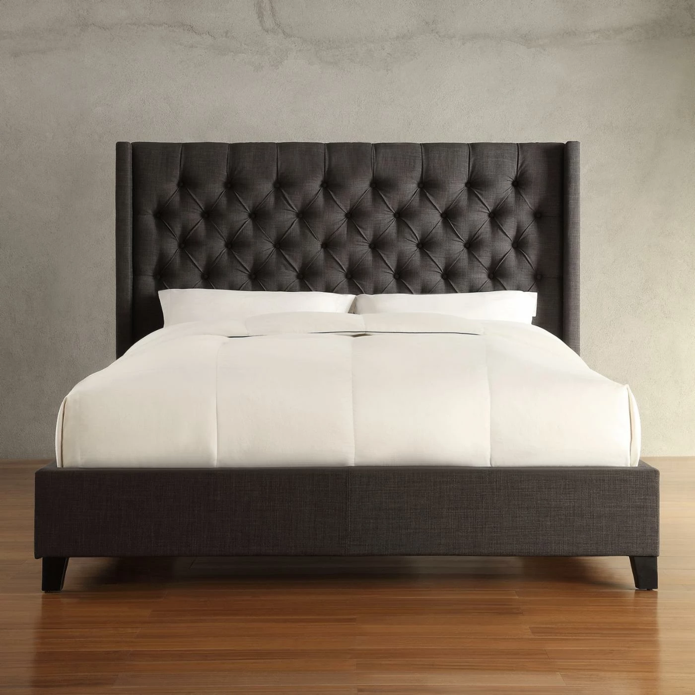 Discount π King HumbleNest Homestead Wingback Tufted Upholstered Platform Bed π₯ 7 Discount π King HumbleNest Homestead Wingback Tufted Upholstered Platform Bed π₯ - Image 5