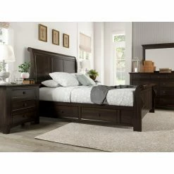 Wholesale ✨ King Weston Home Crestler Platform Storage Sleigh Bed 🔔 -Beds Shop scaleHME3567