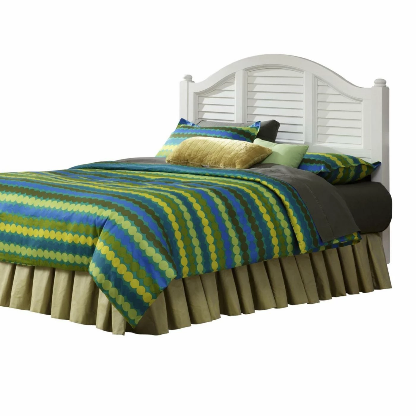 Wholesale ✨ Home Styles Bermuda Queen Low Profile Bed - White ⭐ 7 Wholesale ✨ Home Styles Bermuda Queen Low Profile Bed - White ⭐ - Image 5