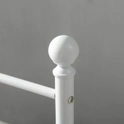 Buy 🛒 Queen Hodedah Imports Metal Spindle Poster Bed 😍 -Beds Shop scaleHODE085