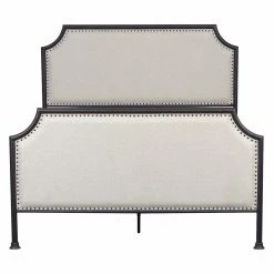 Cheap 😍 Right2Home Industrial Clipped Corner Panel Bed - Queen 🛒 -Beds Shop scaleHOMM1134