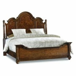 Promo 👏 California King Hooker Furniture Leesburg Poster Bed ⌛ -Beds Shop scaleHOOK4263