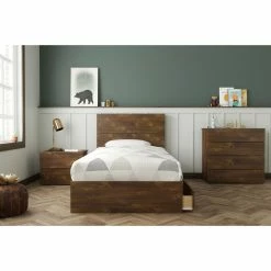 Best reviews of 💯 Queen Nexera Nocce Platform Storage Bed With Optional Headboard ⌛ -Beds Shop scaleMFI808