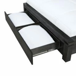 New ✔️ California King Modus Meadow Solid Wood Storage Bed 💯 -Beds Shop scaleMOD1169