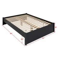 Discount π King Prepac Select 4-Post Platform Bed π 16 Discount π King Prepac Select 4-Post Platform Bed π -Beds Shop scalePRM414