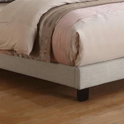Cheap 🔔 King Rosevera Angelo Diamond Tufted Upholstered Panel Bed 🥰 -Beds Shop scaleROSE013