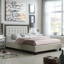 Best Sale π€© Queen Rosevera Rawley Upholstered Panel Bed π₯° 13 Best Sale π€© Queen Rosevera Rawley Upholstered Panel Bed π₯° -Beds Shop scaleROSE099
