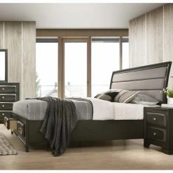 Coupon 🎁 Queen Roundhill Furniture Asger Upholstered Storage Platform Bed 🔥 -Beds Shop scaleROUN428