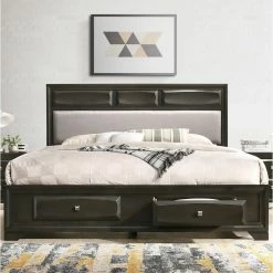 Deals π₯ Queen Roundhill Furniture Oakland Upholstered Storage Platform Bed π 12 Deals π₯ Queen Roundhill Furniture Oakland Upholstered Storage Platform Bed π -Beds Shop scaleROUN436