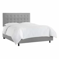 Promo π₯° Skyline Furniture California King Skyline Button Tufted Upholstered Panel Bed π 13 Promo π₯° Skyline Furniture California King Skyline Button Tufted Upholstered Panel Bed π -Beds Shop scaleSKY1483
