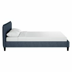 Best deal ✔️ California King Skyline Furniture French Seamed Platform Bed 🎁 -Beds Shop scaleSKY1988