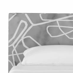 Deals 🥰 King Skyline Furniture Abstract Platform Bed ⭐ -Beds Shop scaleSKY2234