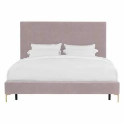 Discount ⭐ Queen TOV Furniture Delilah Velvet Upholstered Platform Bed 🎉 -Beds Shop scaleTOVF506