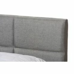 Cheap ✔️ Queen Baxton Studio Sophie Upholstered Platform Bed 😉 -Beds Shop scaleWSI2753