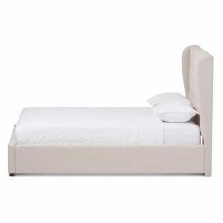 Budget π HN Home Centennial Transitional Upholstered Queen Size Gas-Lift Platform Bed π 16 Budget π HN Home Centennial Transitional Upholstered Queen Size Gas-Lift Platform Bed π -Beds Shop scaleWSI3336