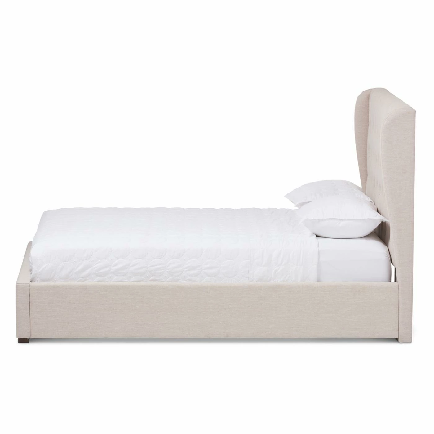 Budget π HN Home Centennial Transitional Upholstered Queen Size Gas-Lift Platform Bed π 7 Budget π HN Home Centennial Transitional Upholstered Queen Size Gas-Lift Platform Bed π - Image 5