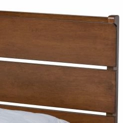 Best deal 😀 Queen Baxton Studio Avena Mid-Century Modern Platform Bed ⌛ -Beds Shop scaleWSI4681