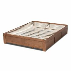 Best Pirce 🎁 Queen Baxton Studio Wren Platform Storage Bed 😉 -Beds Shop scaleWSI4976