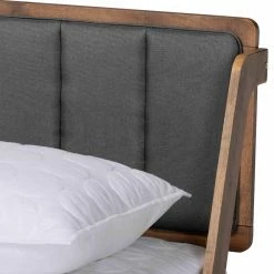 Best reviews of 🎉 King Baxton Studio Helsa Platform Bed 🛒 -Beds Shop scaleWSI5061