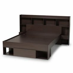 Hot Sale 👏 Queen Baxton Studio Dexton Platform Storage Bed 🛒 -Beds Shop scaleWSI5090